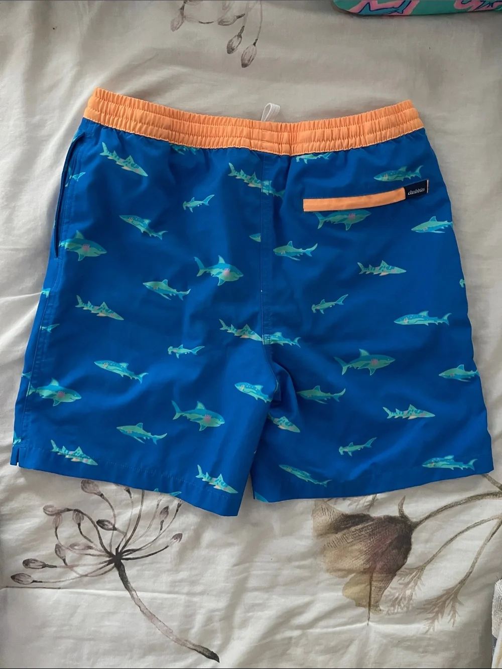 chubbies bright blue